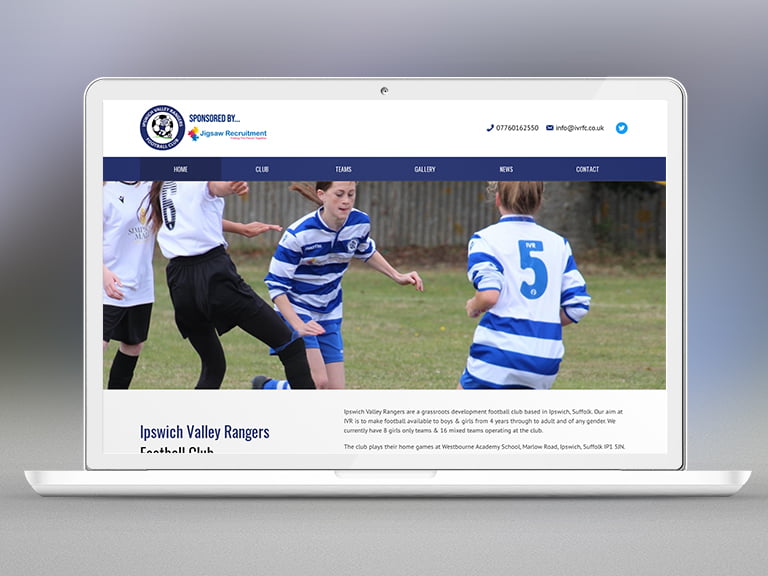 Ipswich Valley Football Rangers pay monthly websites