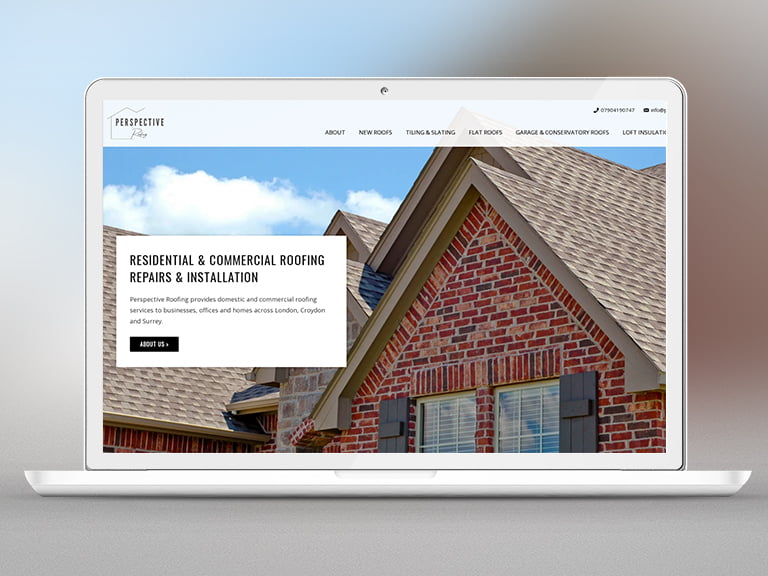 perspective roofing pay monthly websites