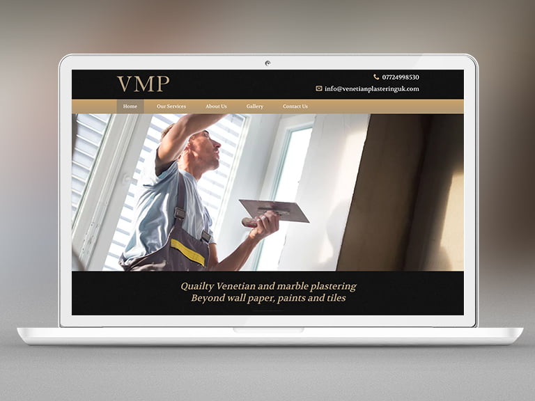 Venetian Plastering pay monthly website design